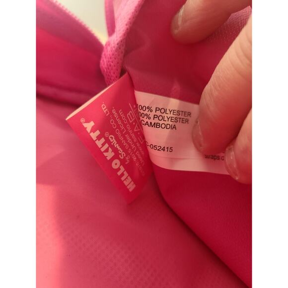 Sanrio Hello Kitty Girls Small Pink Sequin Backpack Adjustable Straps 10” X 9” - Picture 7 of 10